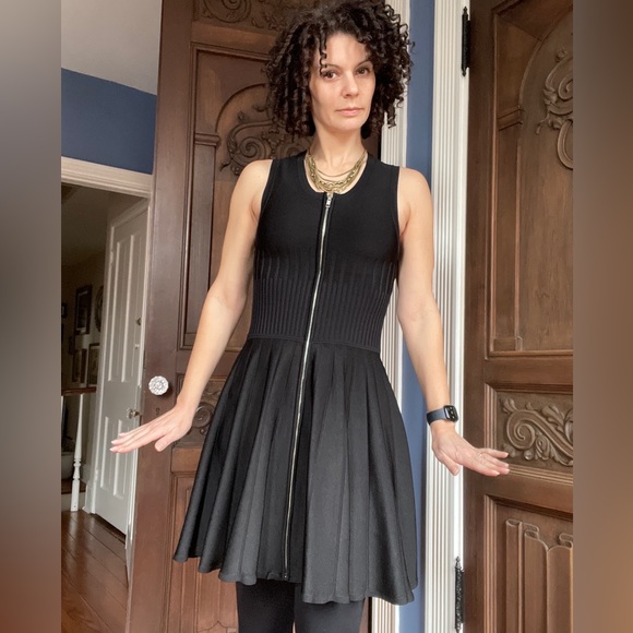 Parker Fit and Flare Dress Black size small - Picture 4 of 12